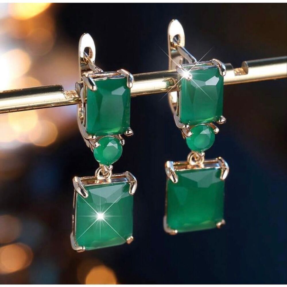 Emerald Earrings